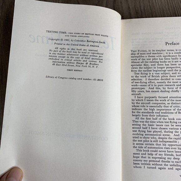 Testing Time British Test Pilots & Their Airplanes Babington-Smith 1961- 1stEd - Picture 8 of 9